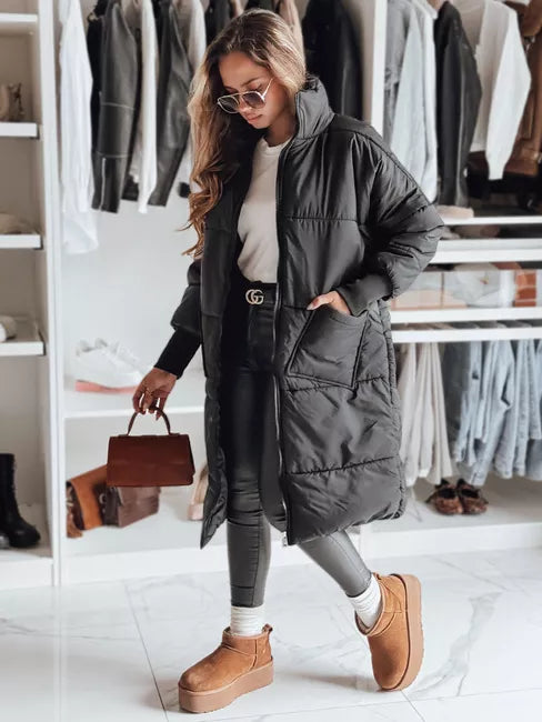 Women's oversized black jacket Gala