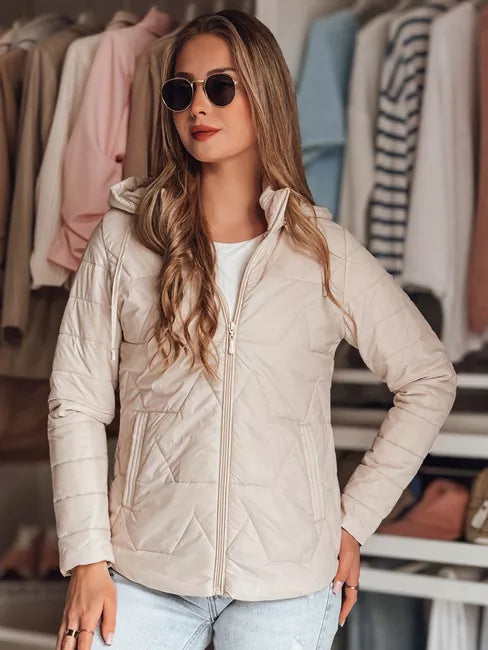 Women's brown jacket Enzo