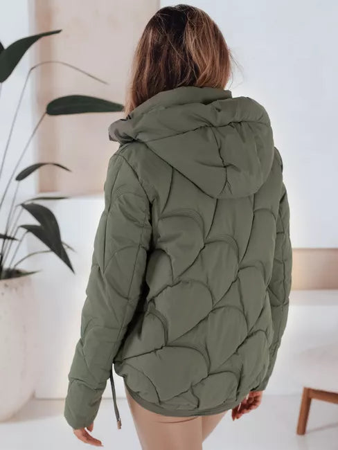 Women's winter khaki jacket Silma