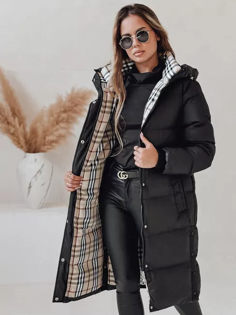 Women's winter black jacket Bren