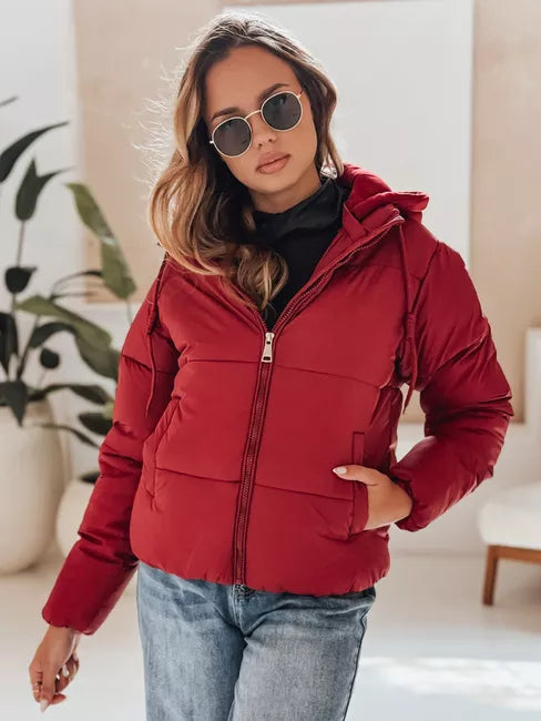 Women's red jacket Glam