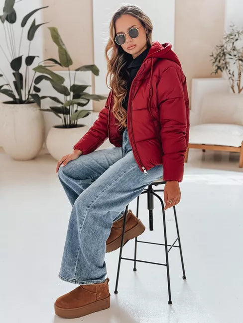 Women's red jacket Glam