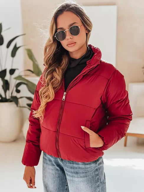 Women's red jacket Glam