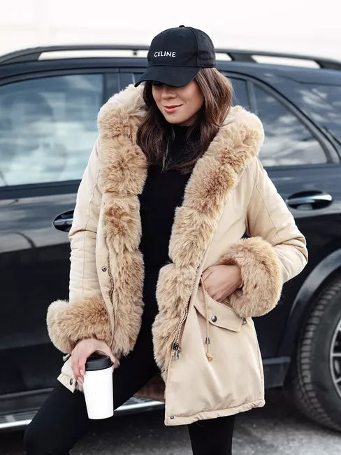 Women's brown jacket Gibon