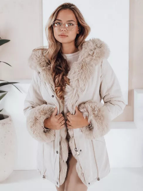 Women's white jacket Gibon