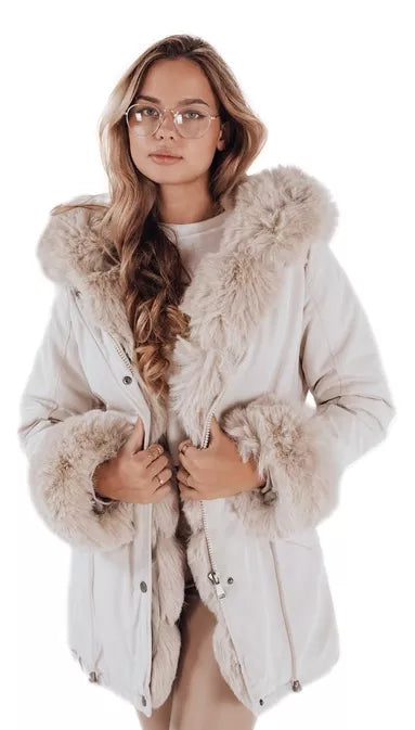 Women's white jacket Gibon