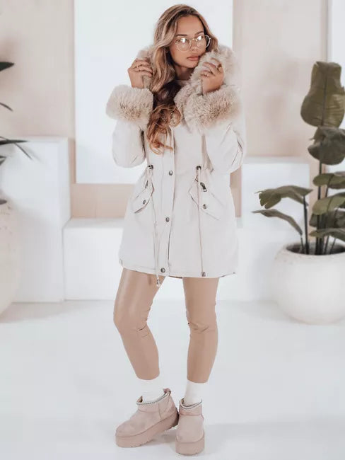 Women's white jacket Gibon