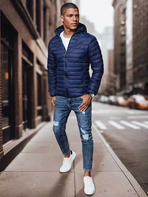 Men's navy blue jacket Serg