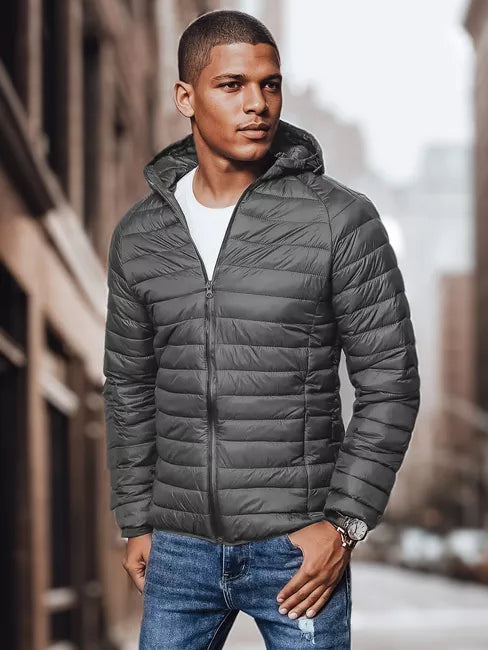 Men's gray jacket Serg