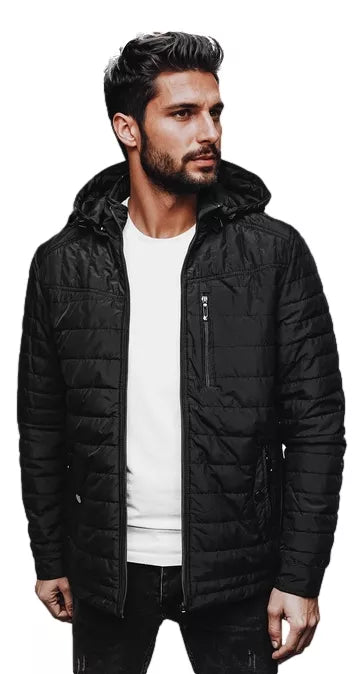 Men's black jacket Kent