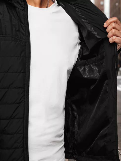 Men's black jacket Kent