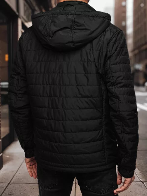 Men's black jacket Kent