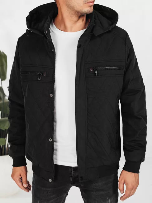 Men's black jacket Kuder