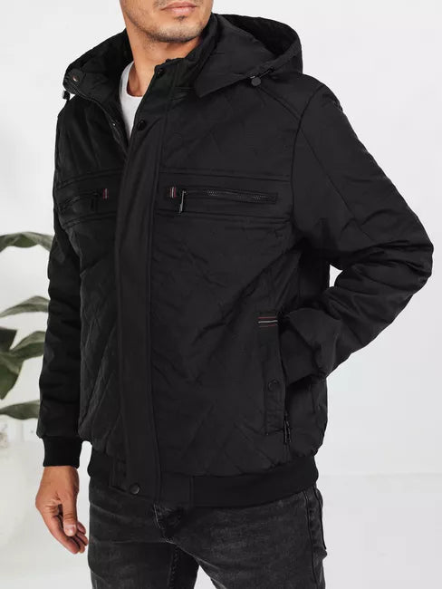 Men's black jacket Kuder