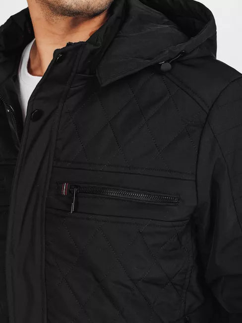 Men's black jacket Kuder