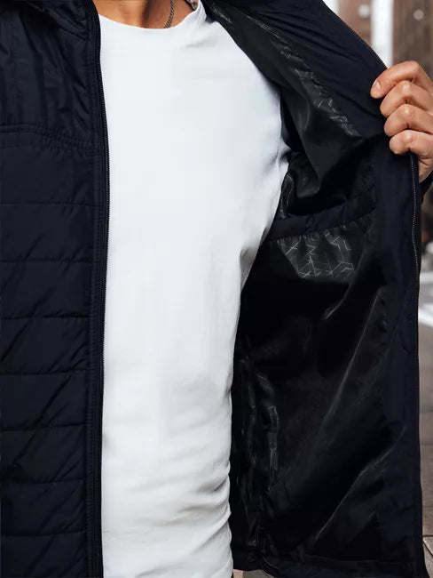 Men's dark blue jacket Kent