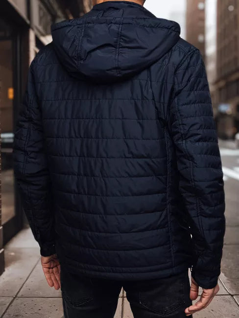 Men's dark blue jacket Kent