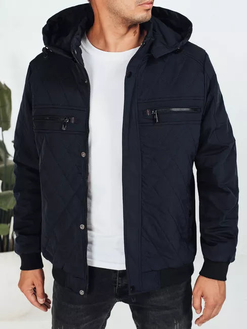 Men's dark blue jacket Kuder