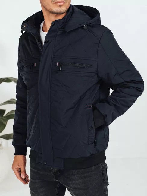 Men's dark blue jacket Kuder