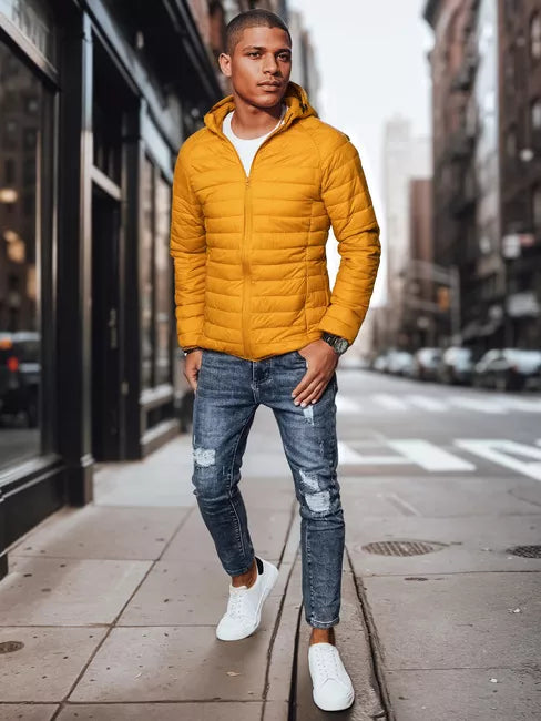 Men's light yellow jacket Serg