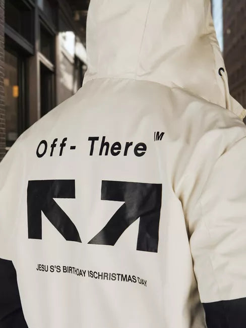 Men's brown jacket Mask