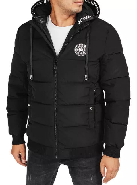 Men's black winter jacket Tamil