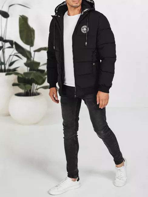 Men's black winter jacket Tamil