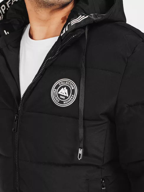 Men's black winter jacket Tamil