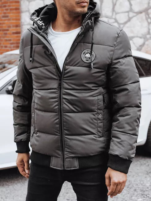 Men's gray winter jacket Tamil