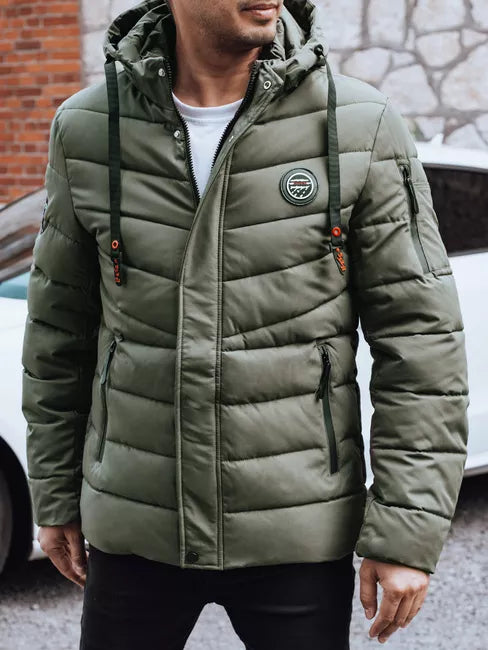Men's green winter jacket Daley