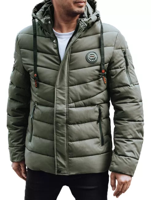 Men's green winter jacket Daley