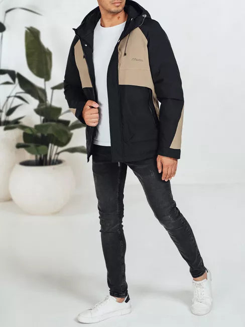 Men's brown winter jacket Banket