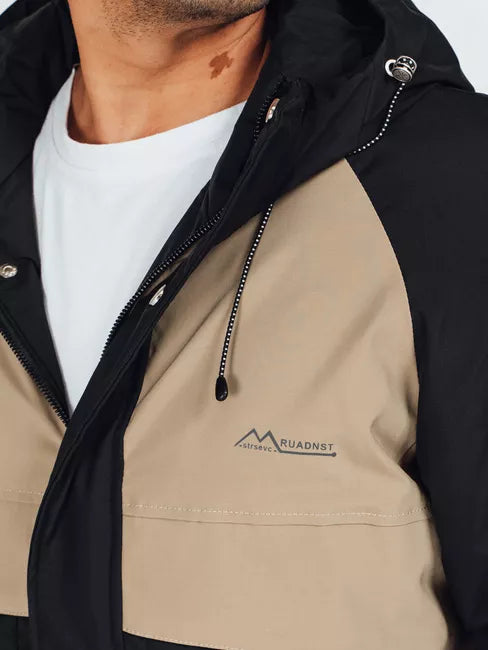 Men's brown winter jacket Banket