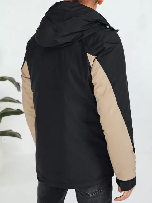 Men's brown winter jacket Banket