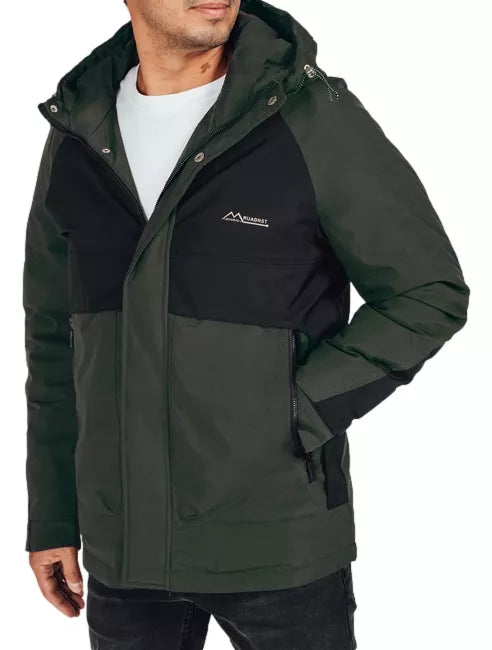 Men's black winter jacket Banket