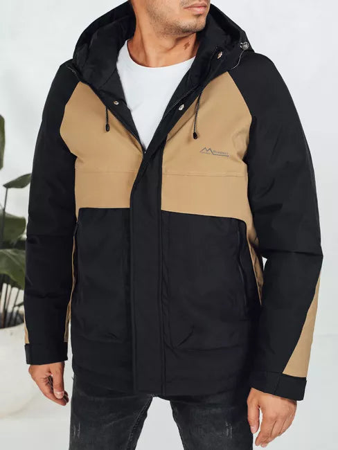 Men's brown winter jacket Banket