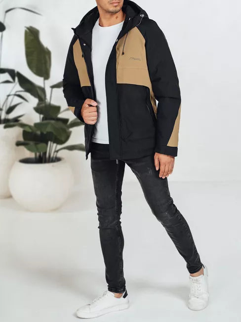 Men's brown winter jacket Banket