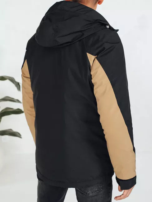 Men's brown winter jacket Banket