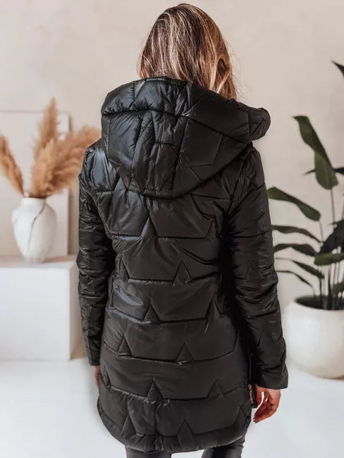 Women's black winter jacket Tango
