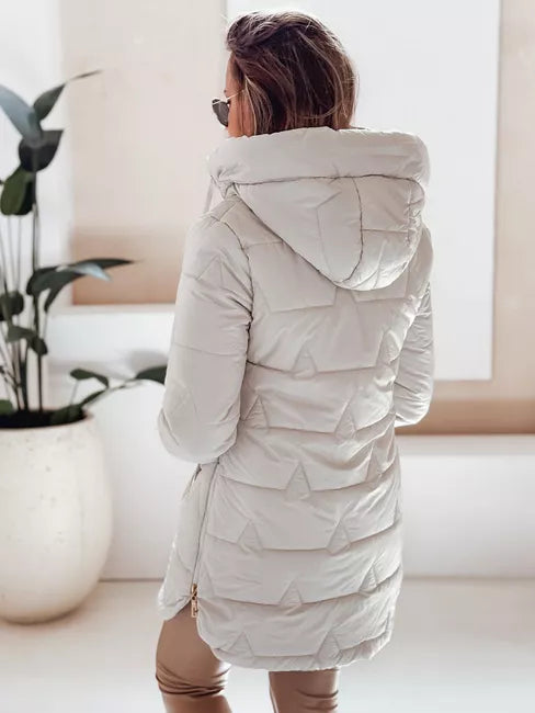 Women's light gray winter jacket Tango