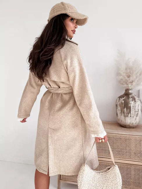 Women's brown coat Nancy 