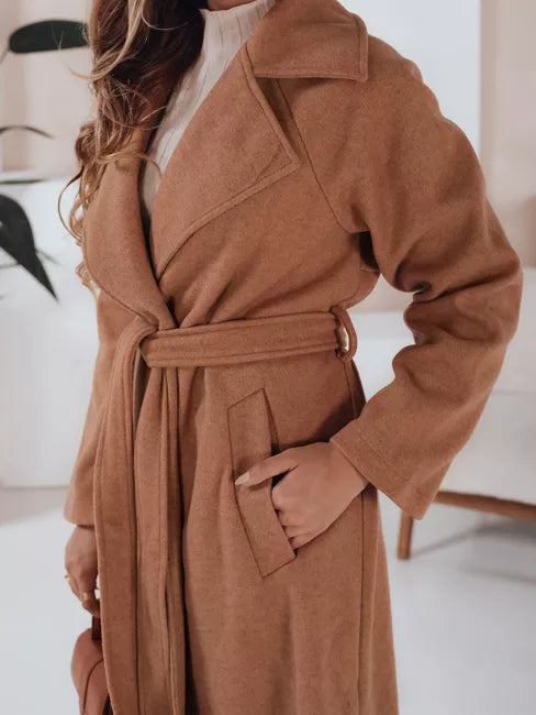 Women's brown coat Nancy 