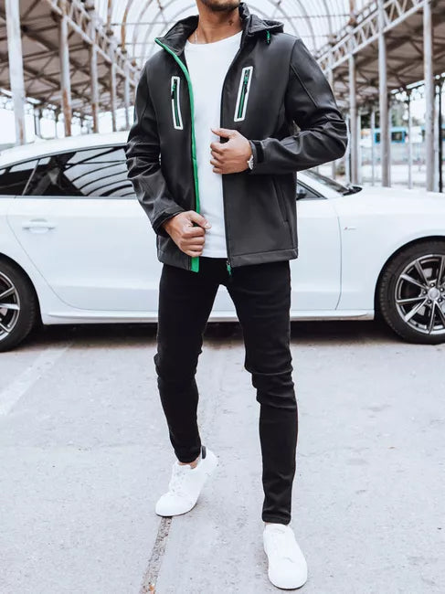 Men's dark gray jacket Marco