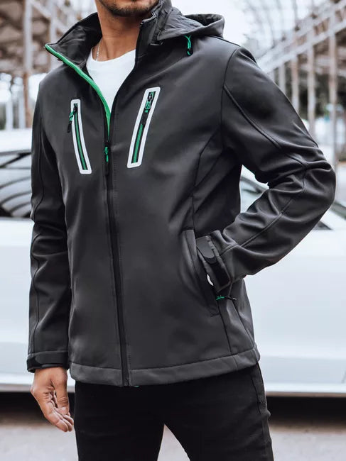 Men's dark gray jacket Marco