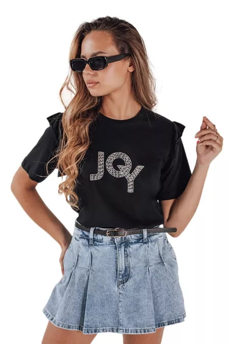 Women's blue denim skirt-shorts Vibegirl 