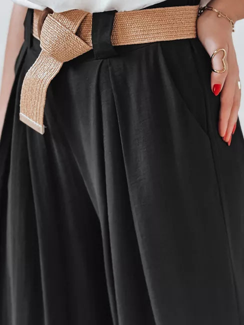 Women's black trousers Mirelou 