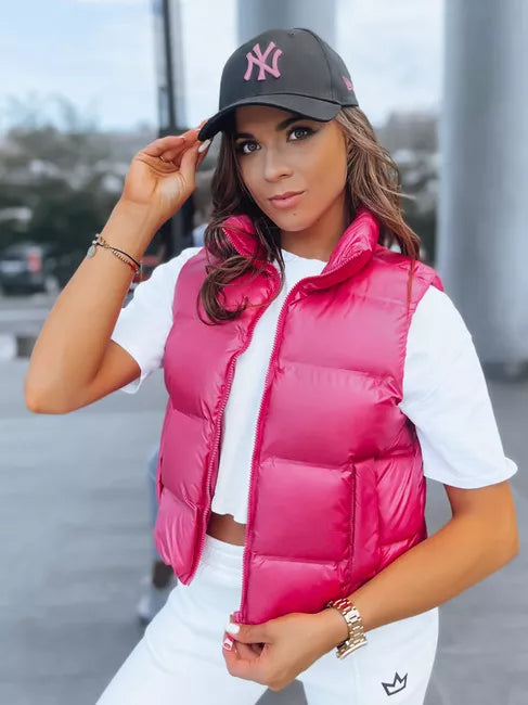Women's pink vest Evelin