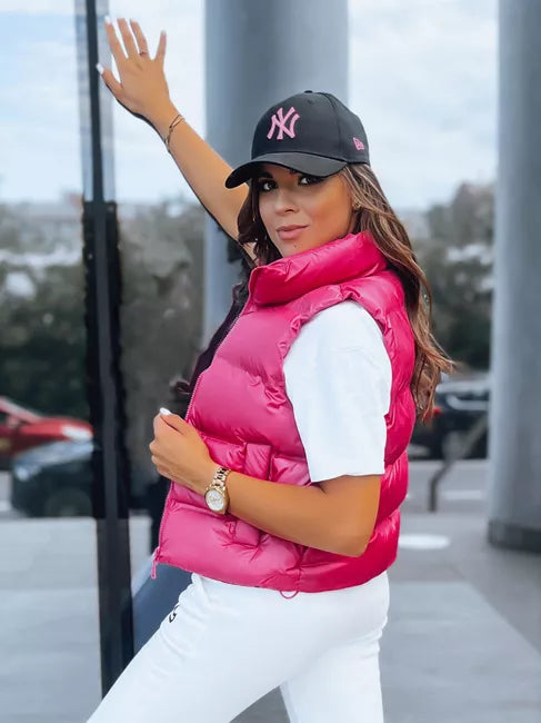 Women's pink vest Evelin