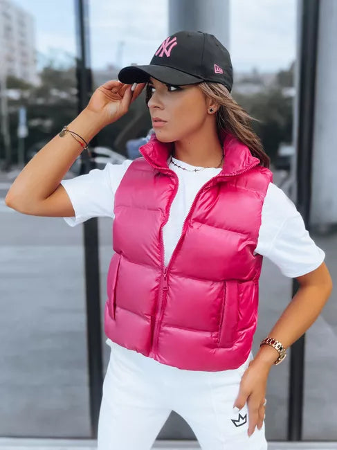 Women's pink vest Evelin