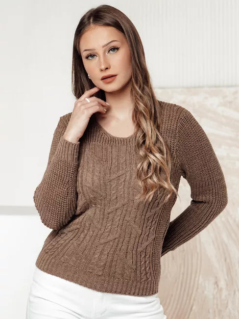 Women's brown sweater Nela